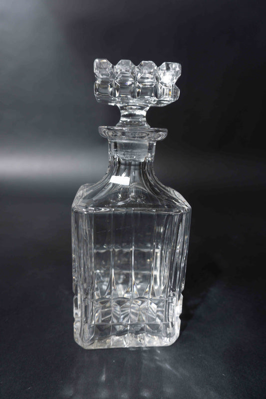 Vintage Kristall Karaffe 2 theplaincircle vintage