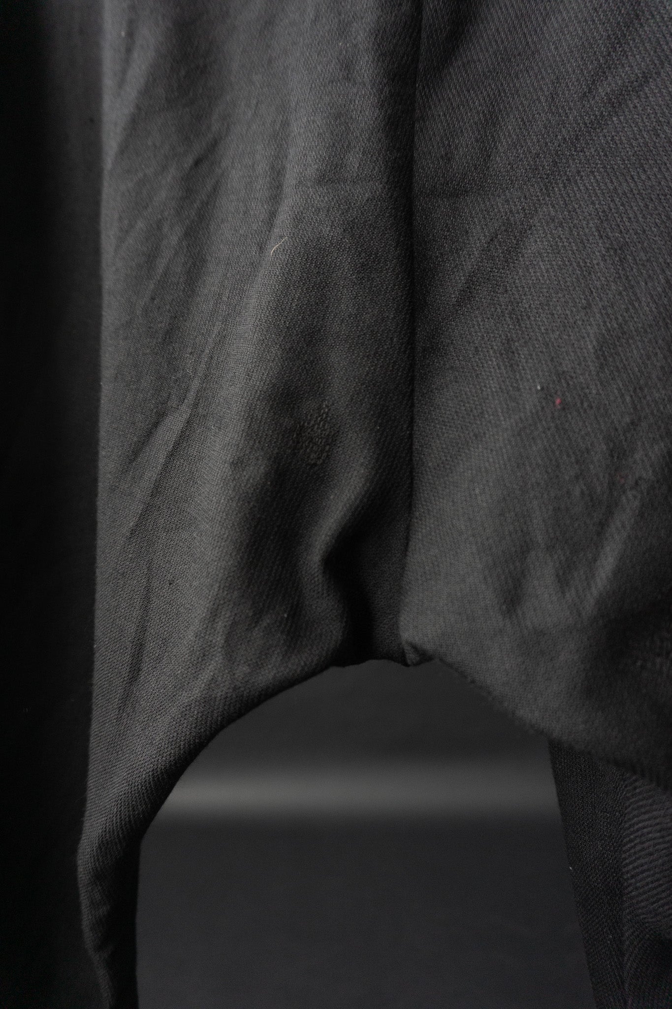 OMEN Hose, drop crotch, Schwarz, S–M theplaincircle vintage