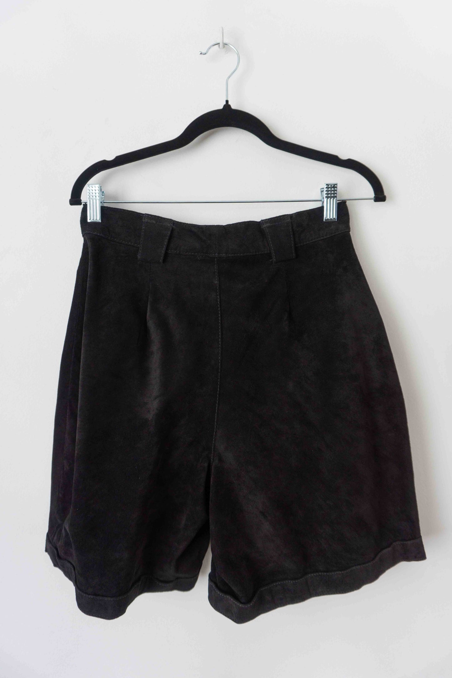 80s Ledershorts Schwarz XS–S theplaincircle vintage