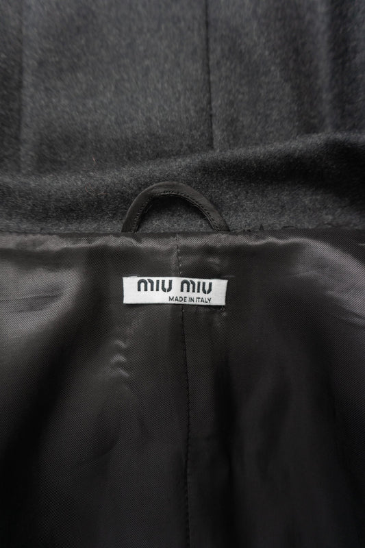 Miu Miu Blazer Khaki, S–M theplaincircle vintage