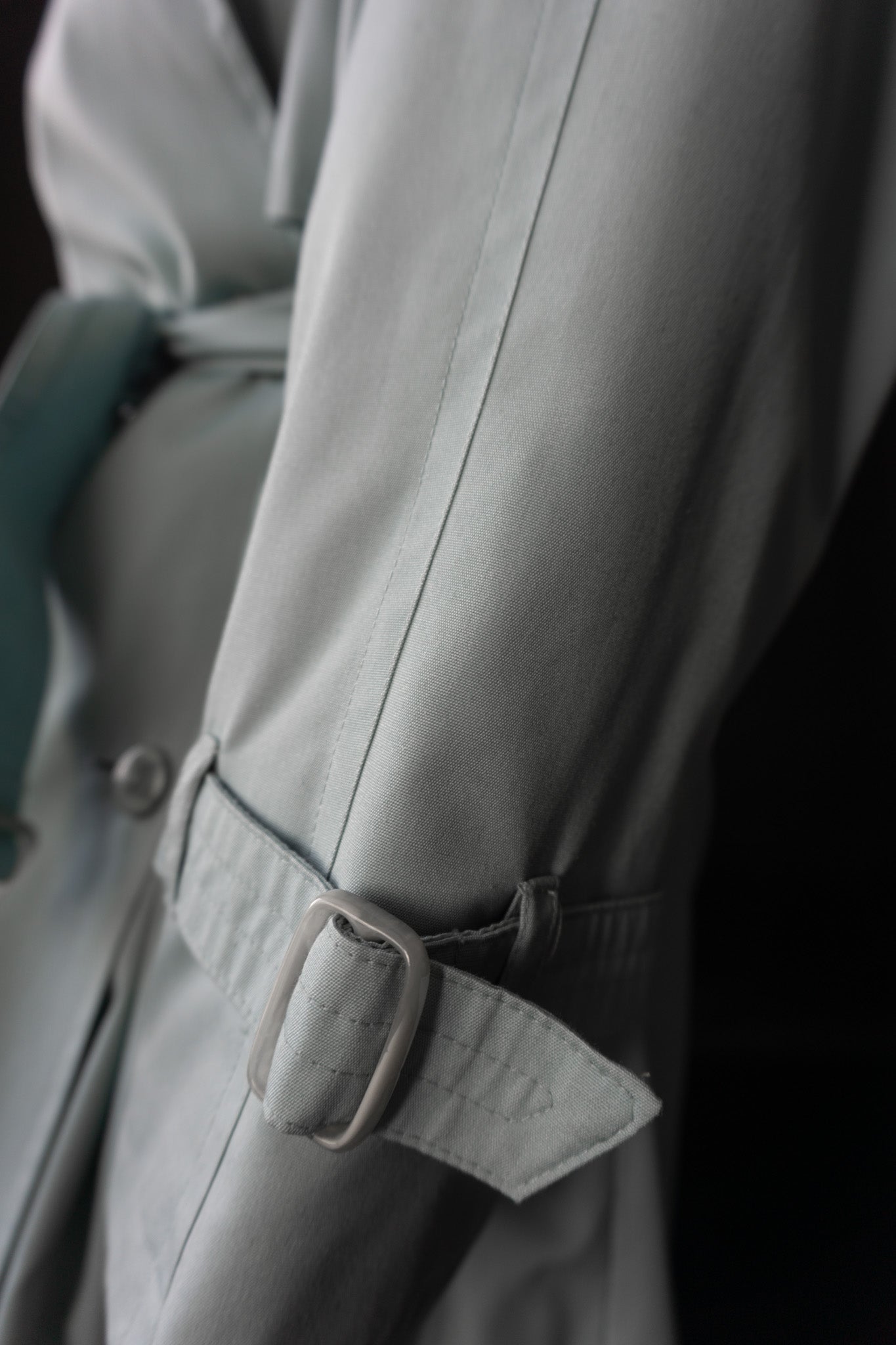 80s Trenchcoat Mint, S–L theplaincircle vintage