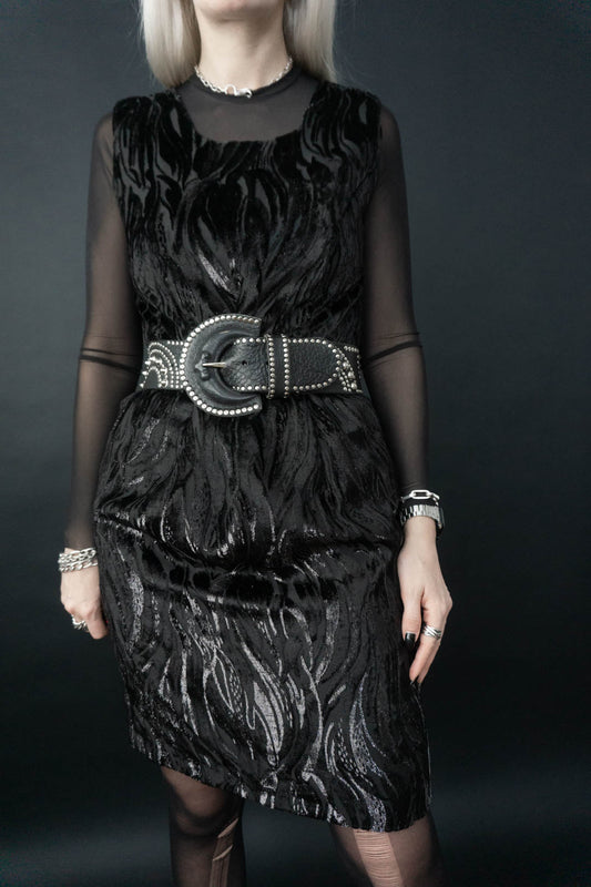 Witchy Kleid Lurex, M–L theplaincircle vintage