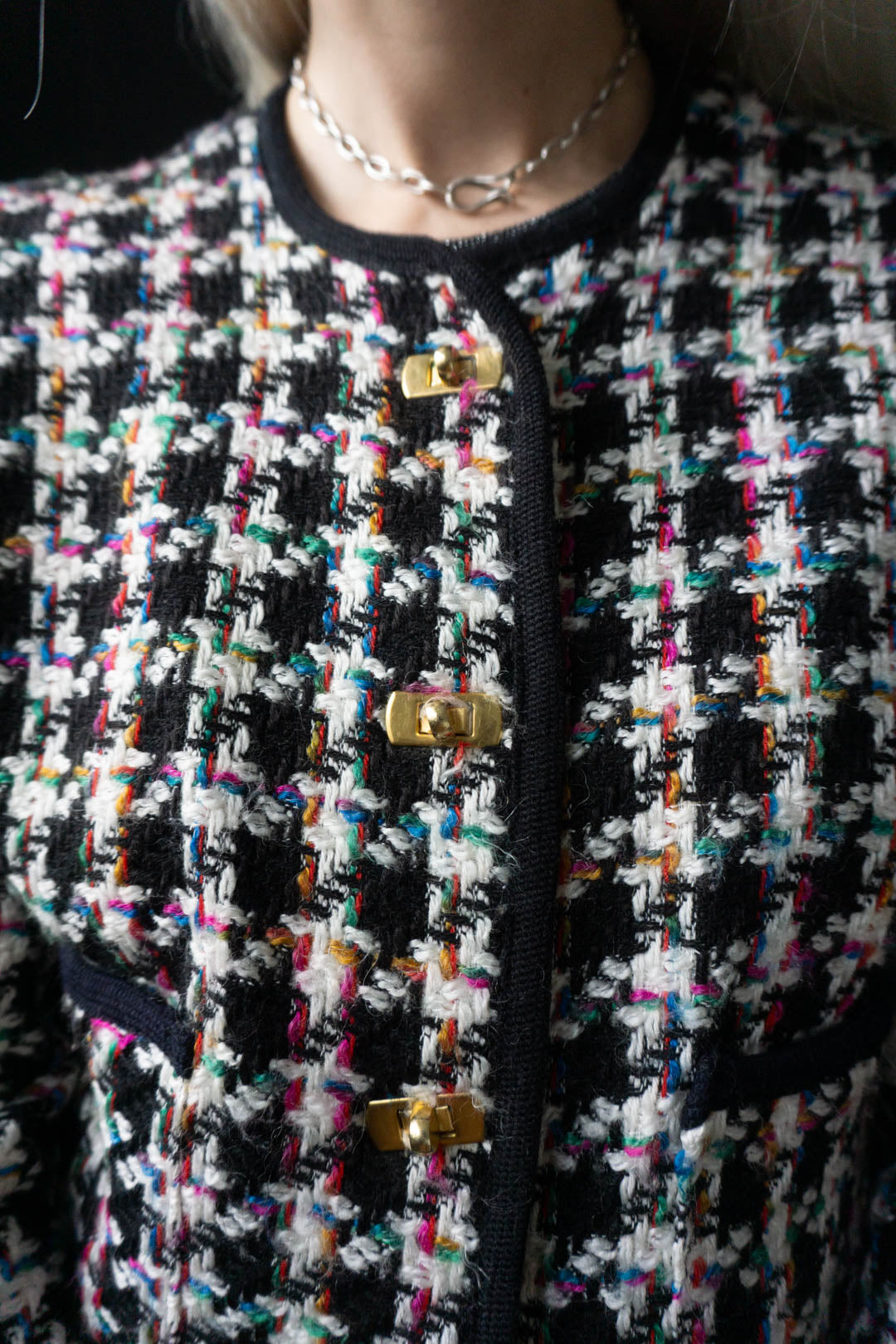 80s Boucle Blazer S–M theplaincircle vintage