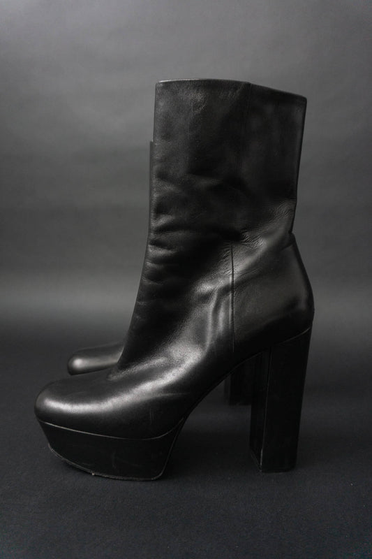 GUCCI Platform Boots 41 - theplaincircle vintage