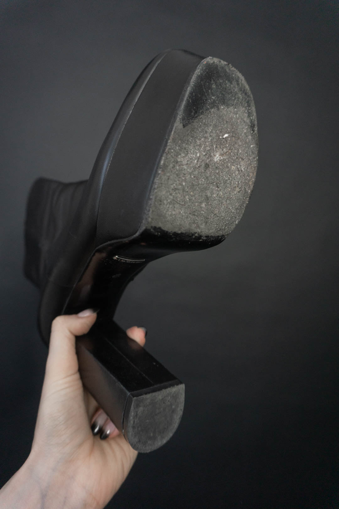 GUCCI Platform Boots 41 - theplaincircle vintage