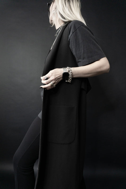 Minimalistische Weste, S–M theplaincircle vintage