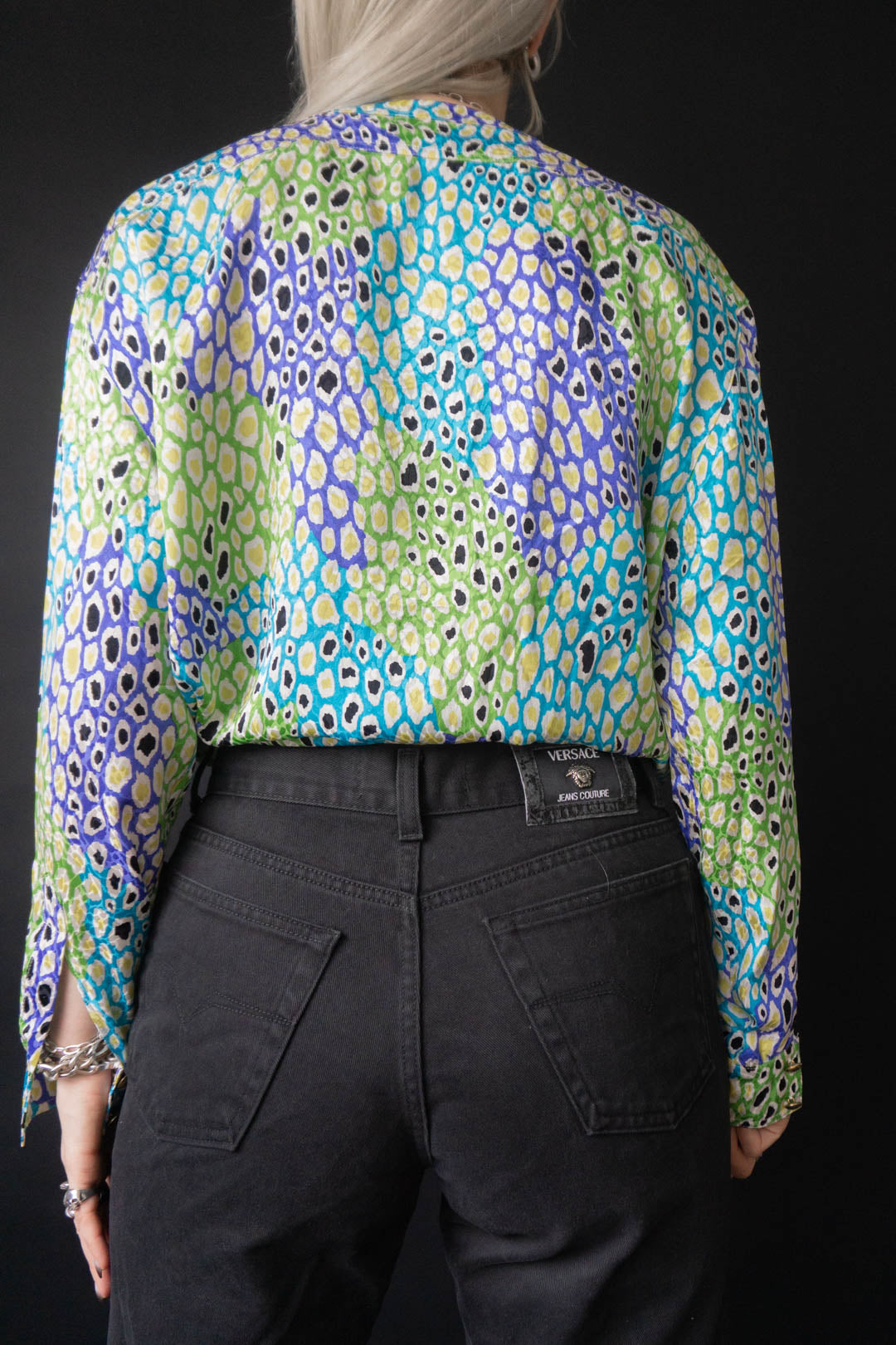 Bluse ESCADA Animalprint M–L theplaincircle vintage