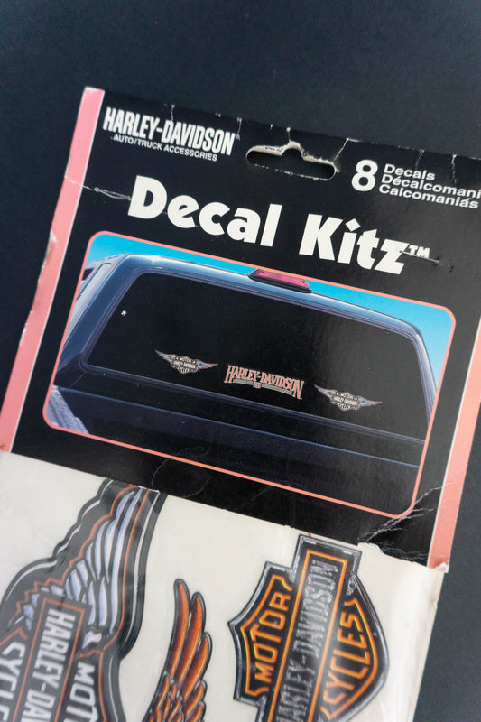 Deadstock Harley Davidson Sticker theplaincircle vintage