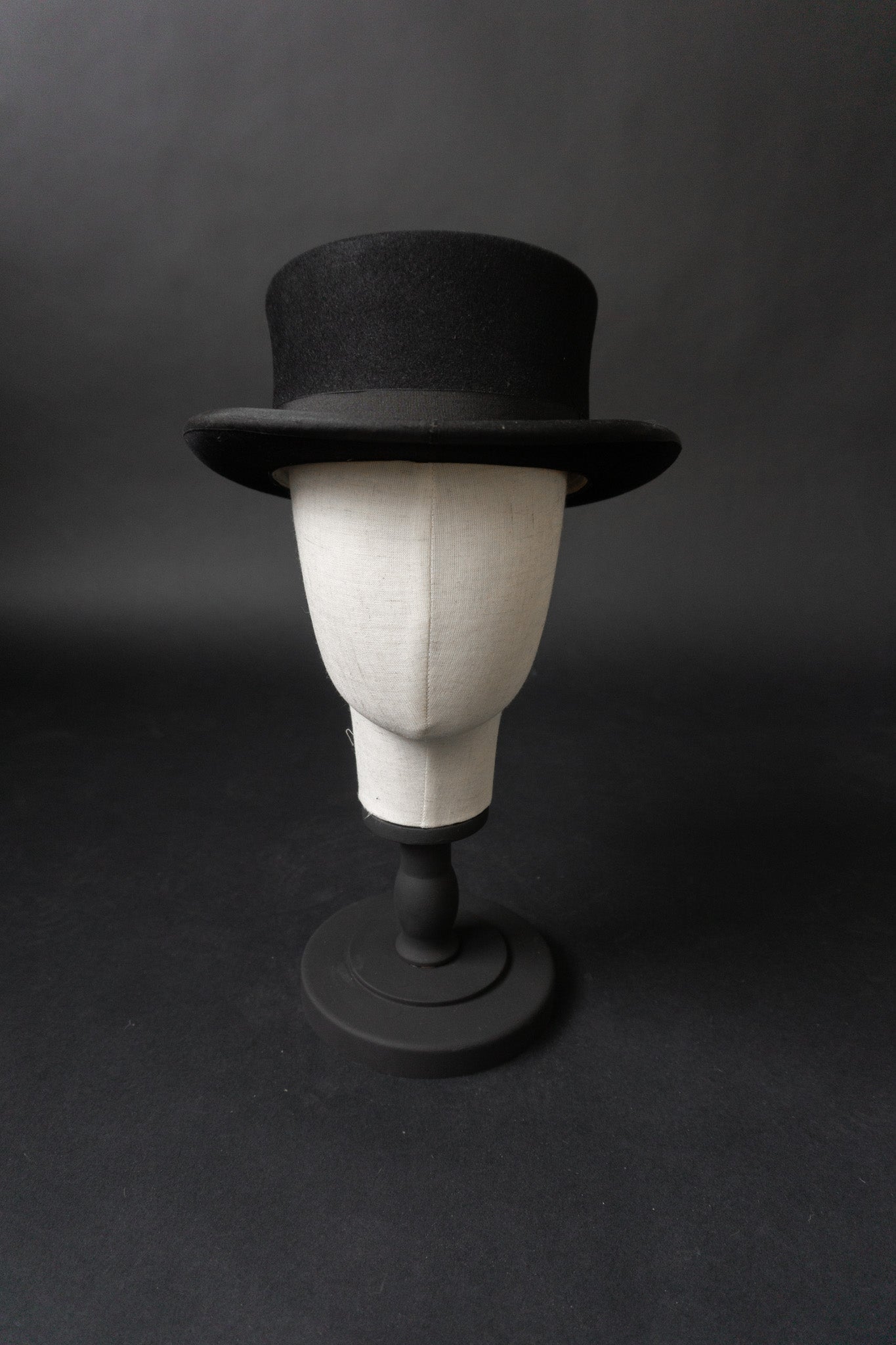 Hut, Zephyr, Schwarz, 56 theplaincircle vintage