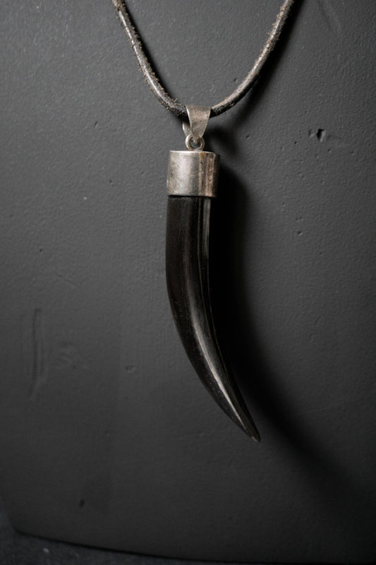 Horn Kette Silber theplaincircle vintage