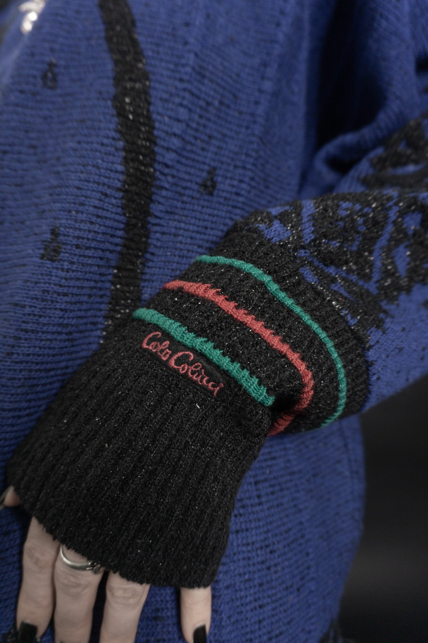 Carlo Colucci Panda Pullover, M–L theplaincircle vintage