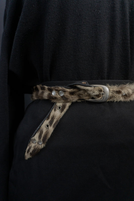 Gürtel Leopard, XS–M theplaincircle vintage