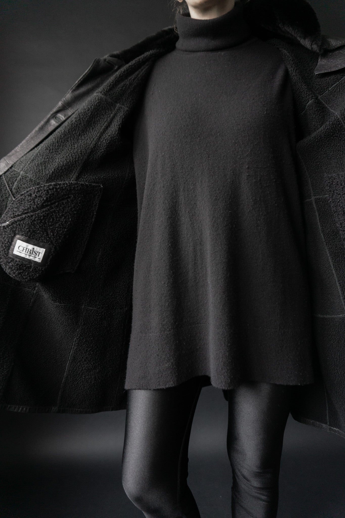 80s CHRIST Lammy, Schwarz, S–M theplaincircle vintage