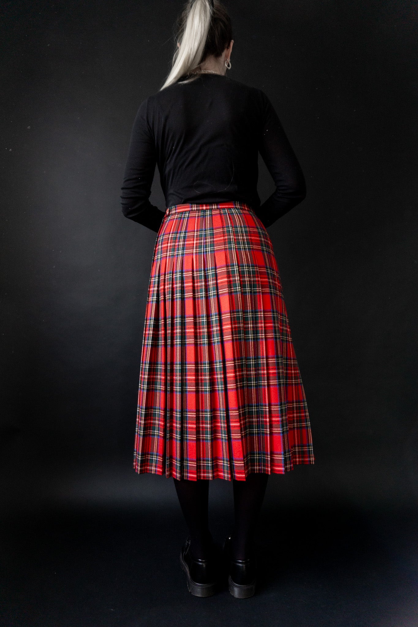 80s Schottenrock, Kilt, M theplaincircle vintage