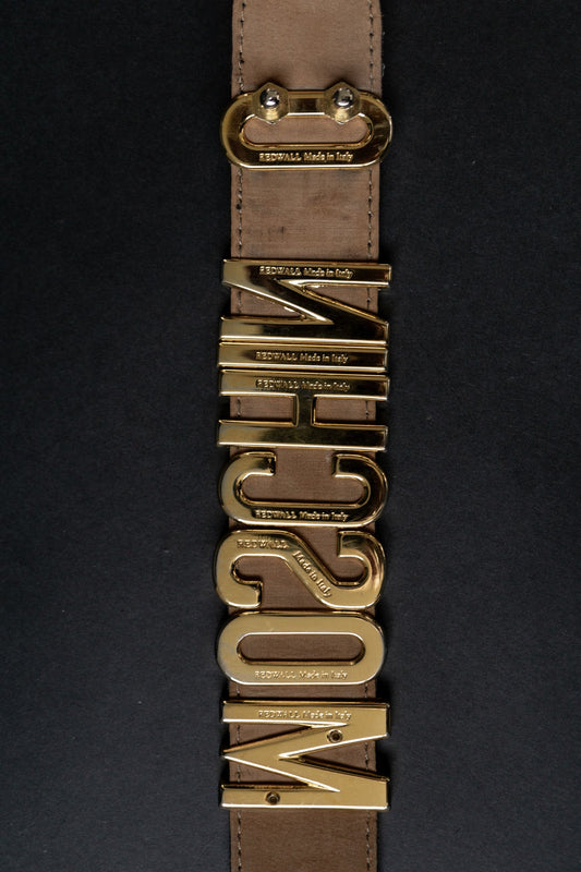 80s Moschino Gürtel, XS–S theplaincircle vintage