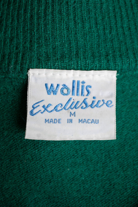 WALLIS Cardigan, Grün, Wolle, S–L theplaincircle vintage