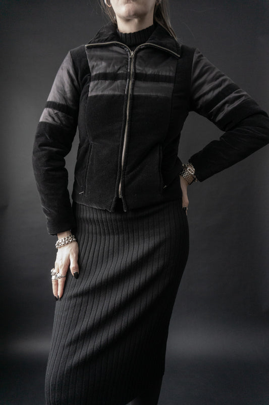 90s vintage Jacke cropped samt