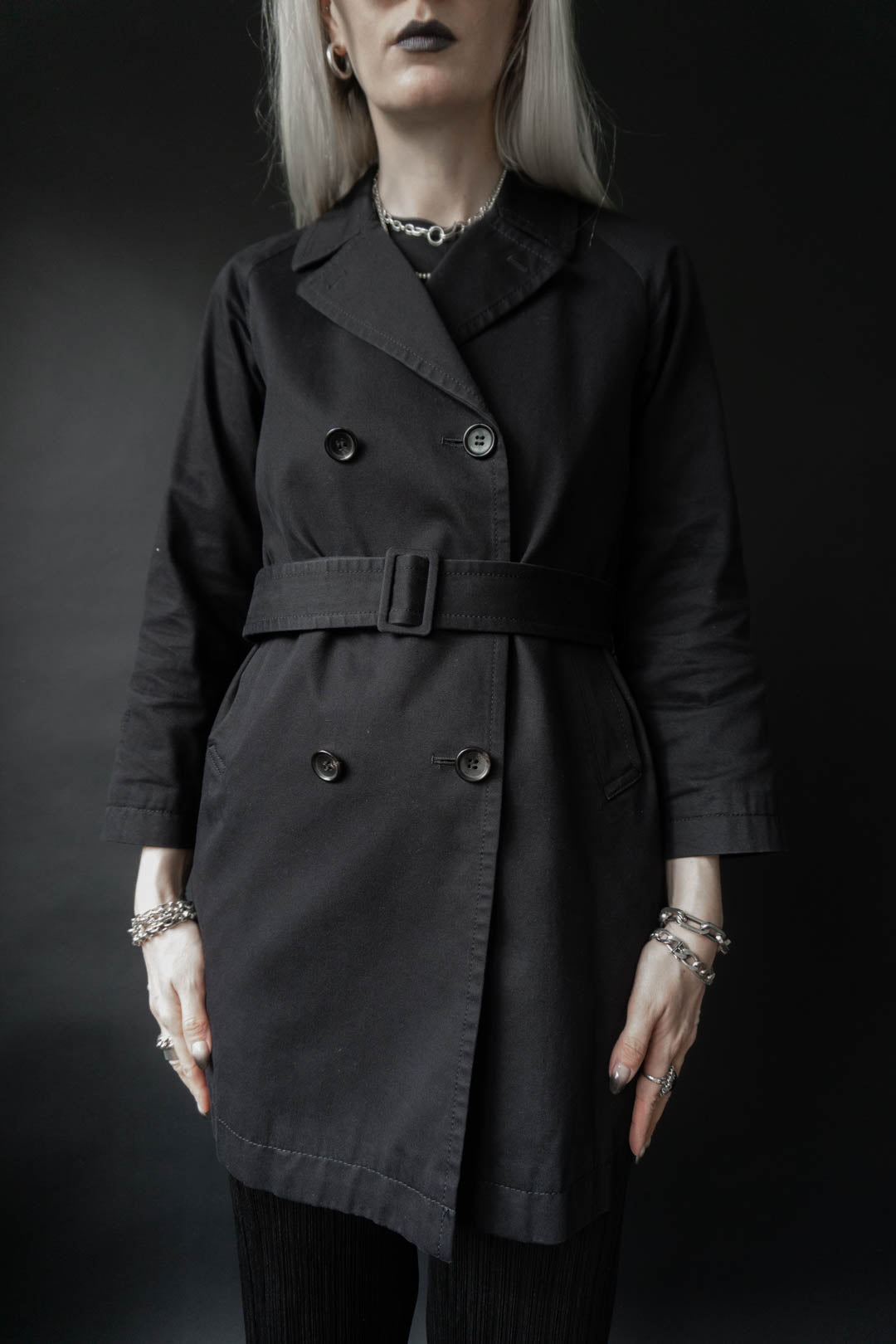 Comme des Garcons Trenchcoat, XS–S theplaincircle vintage