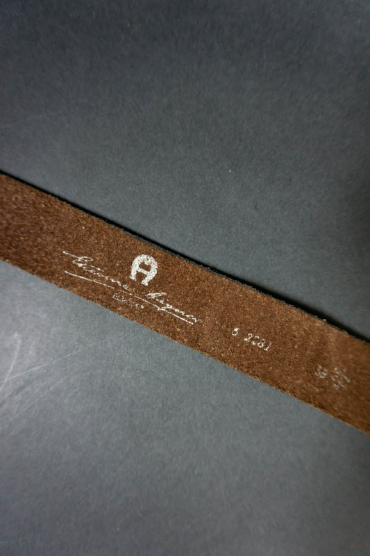 AIGNER Gürtel Leder theplaincircle vintage