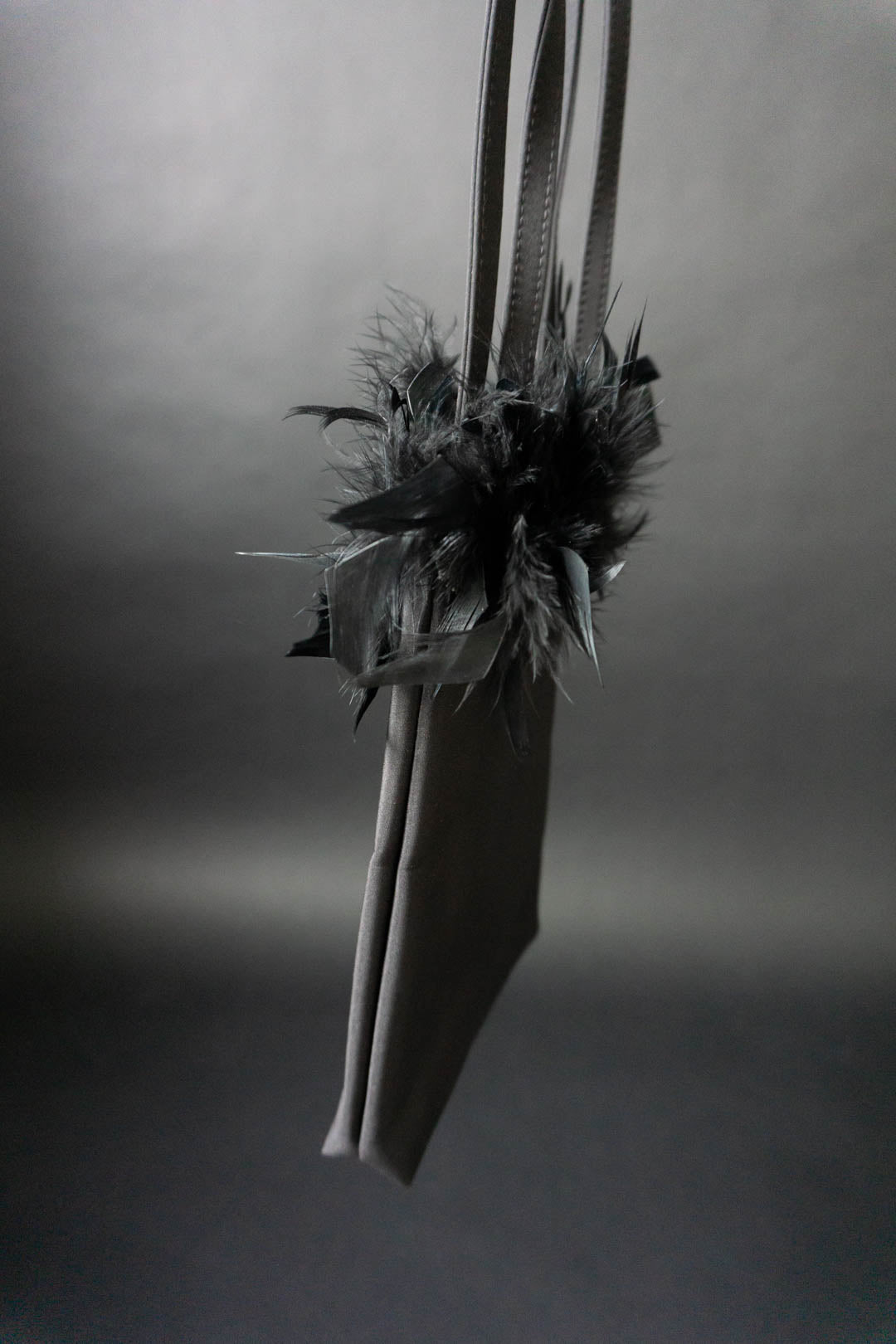 90s Whimsigoth Tasche Federn theplaincircle vintage