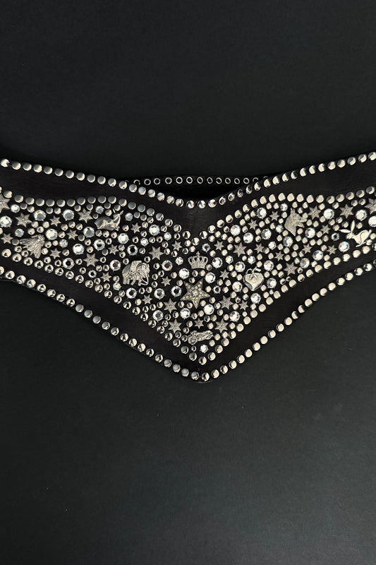 KOLSTER Taillengürtel Nieten theplaincircle vintage