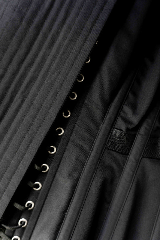 Designer Korsett schwarz – Revanche de la Femme, 38 theplaincircle vintage