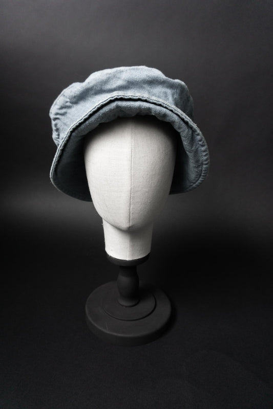 Vintage bakerboy hat aus den 90s aus denim