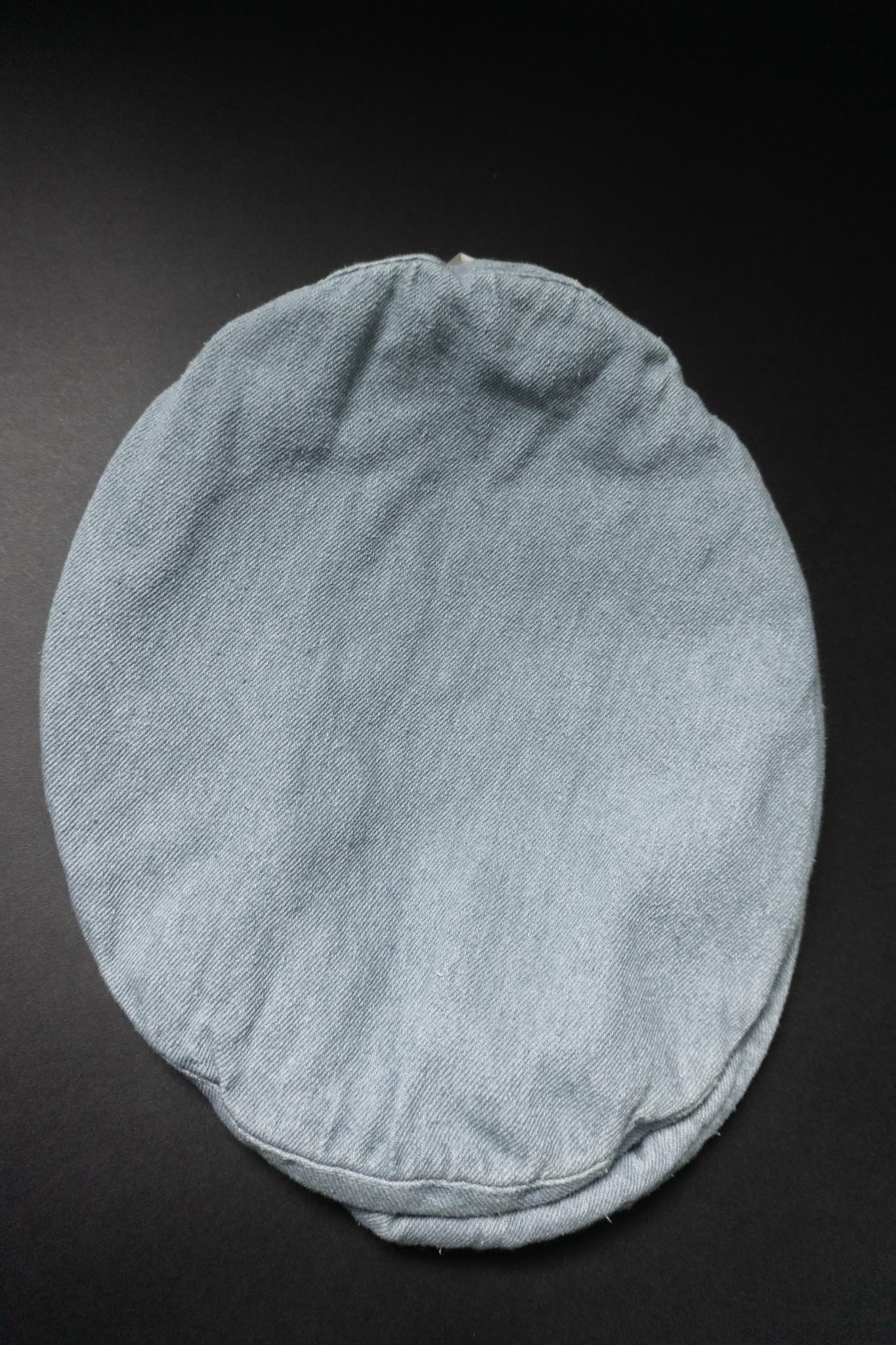 Vintage bakerboy hat aus den 90s aus denim