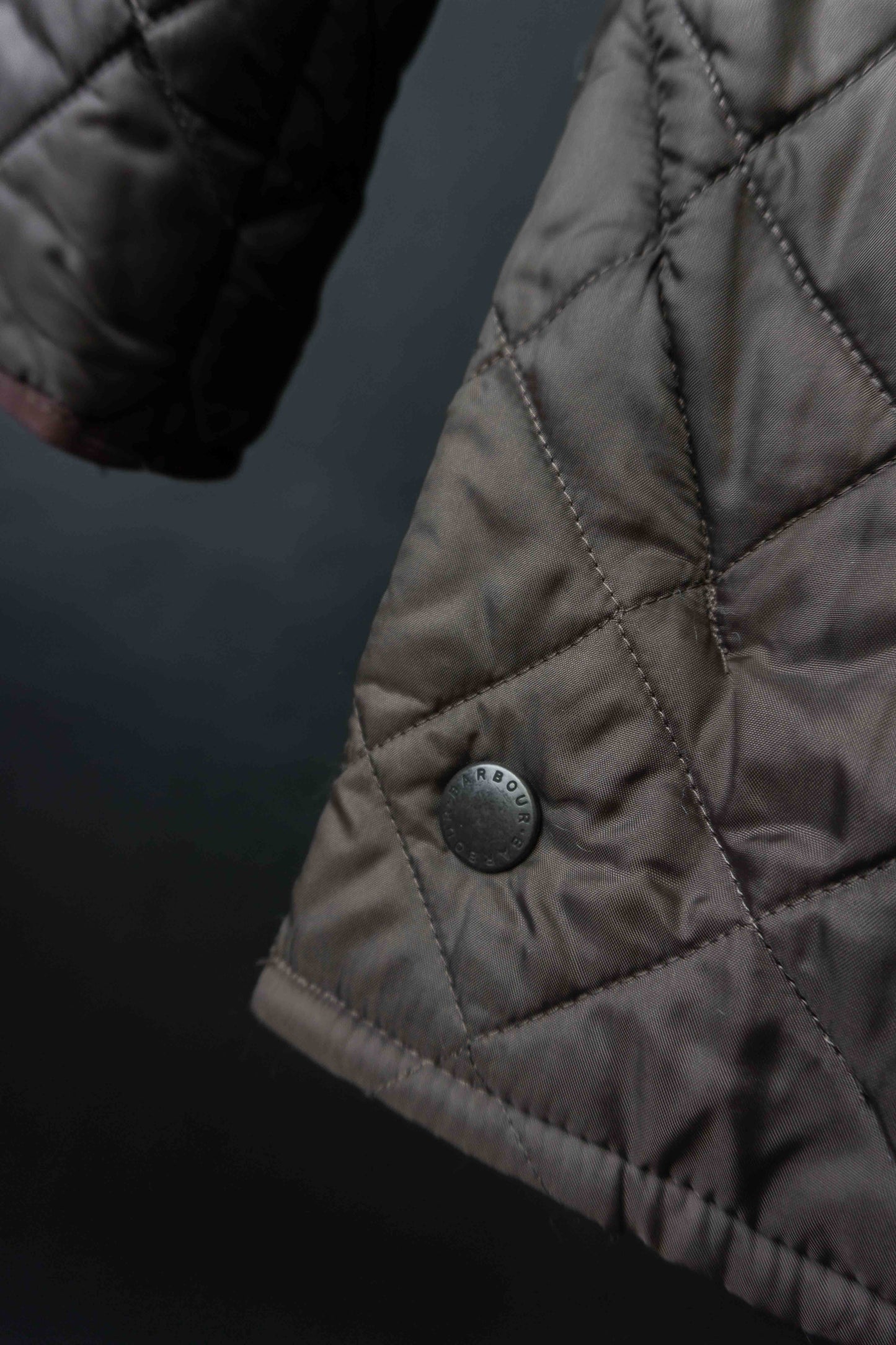 Barbour Steppjacke Braun, Liffesdale Jacket, L theplaincircle vintage