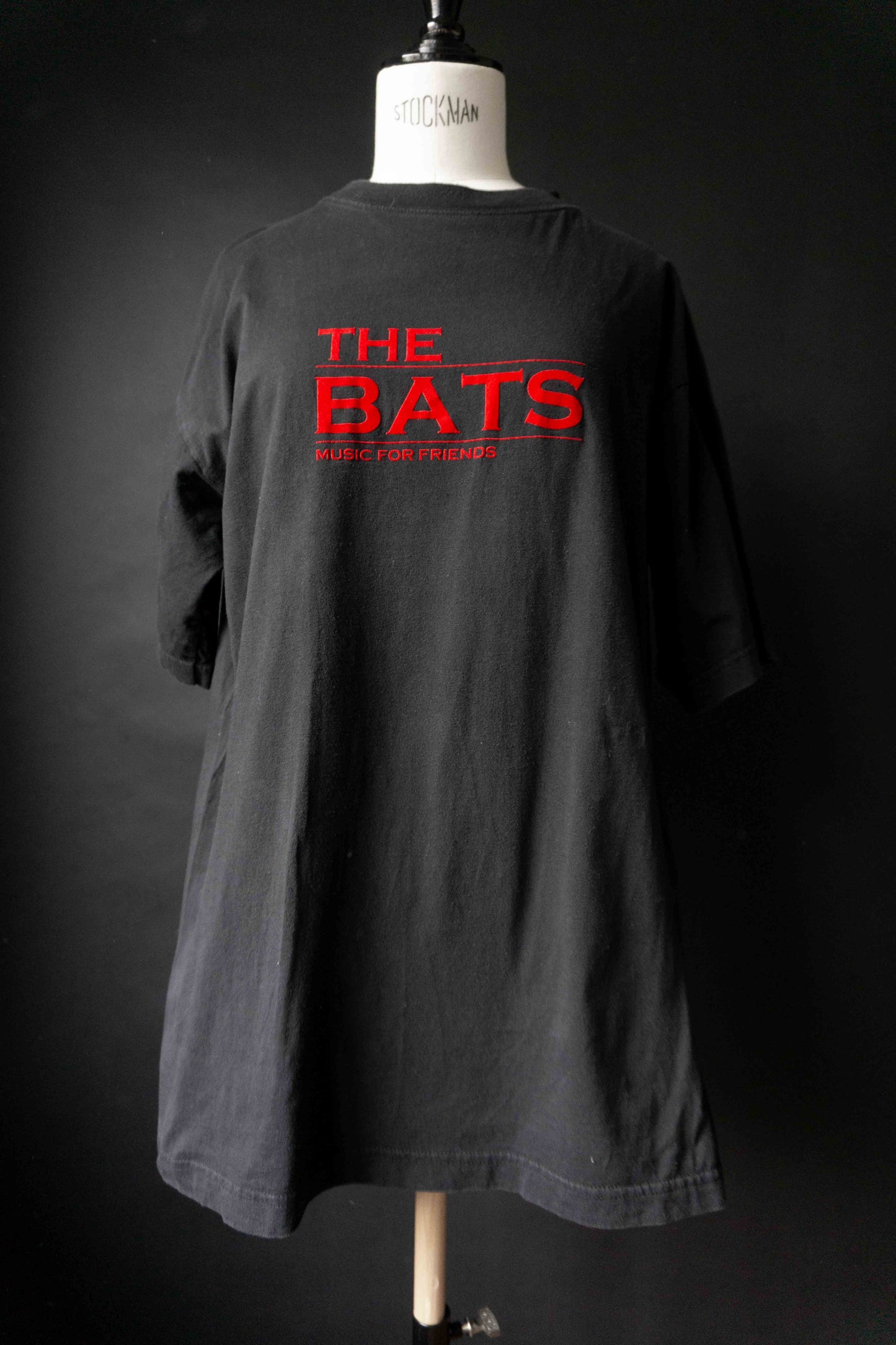 Vintage Band T-Shirt „The Bats“ – Black Rock Tee mit Backprint, M–L theplaincircle vintage