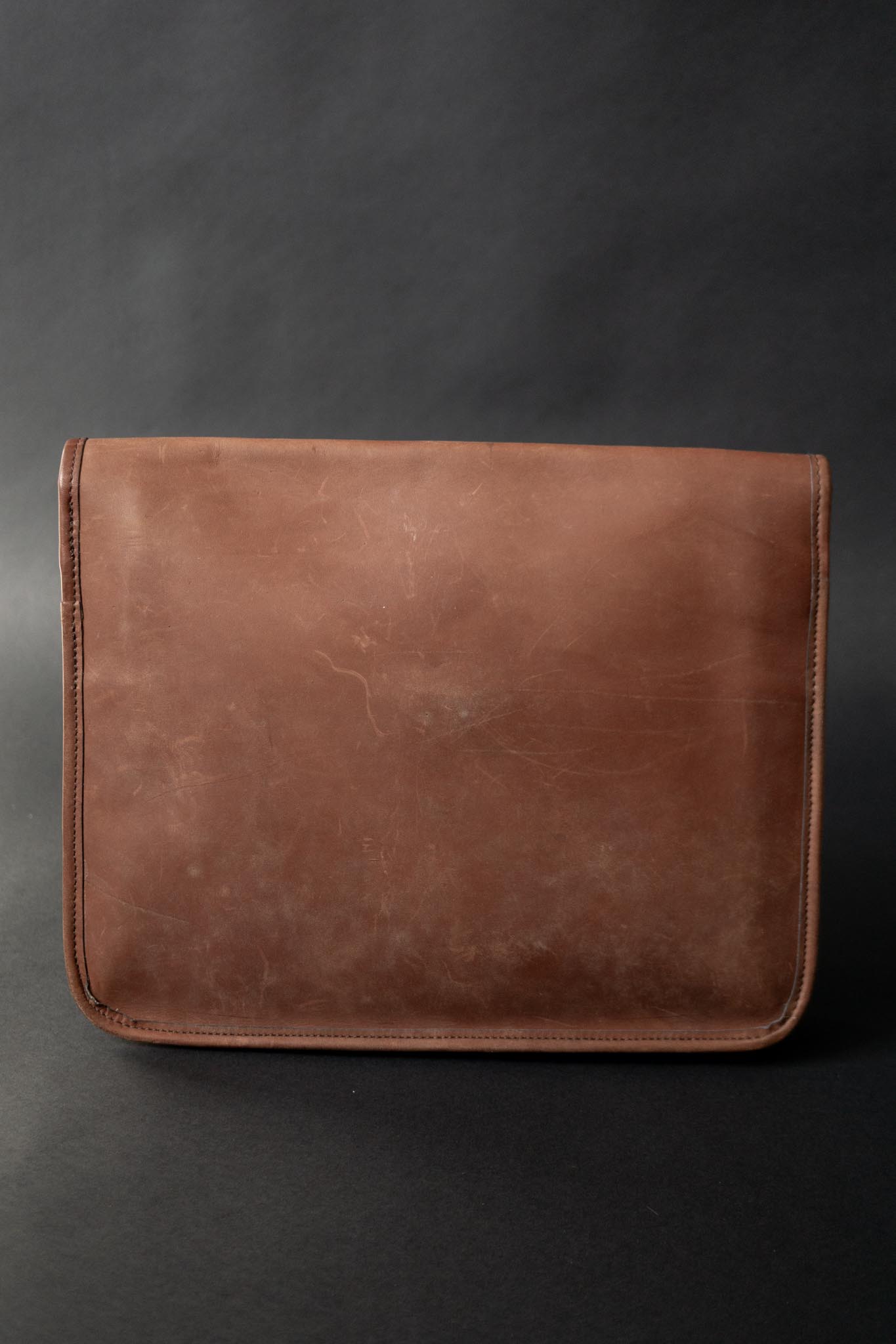 Vintage BREE Ledertasche aus braunem Leder