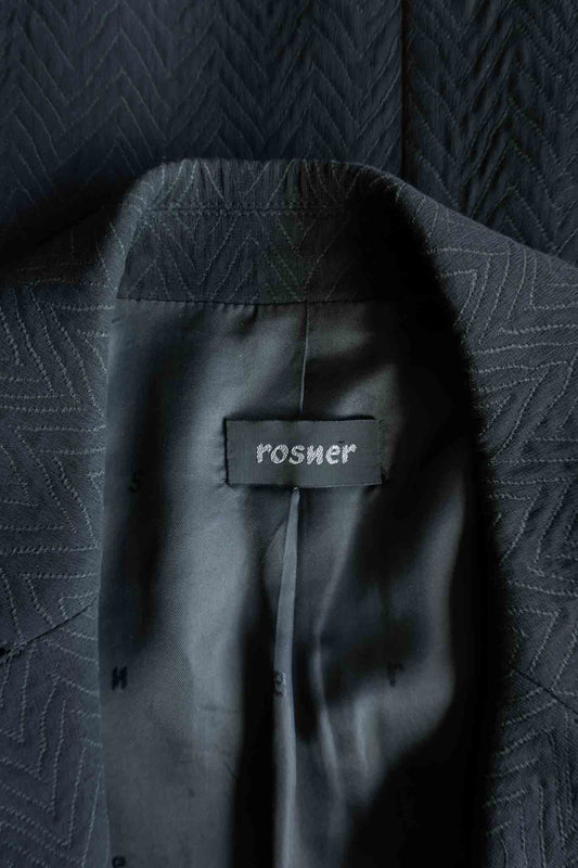 Vintage Rosner Overshirt mit Struktur, M–L