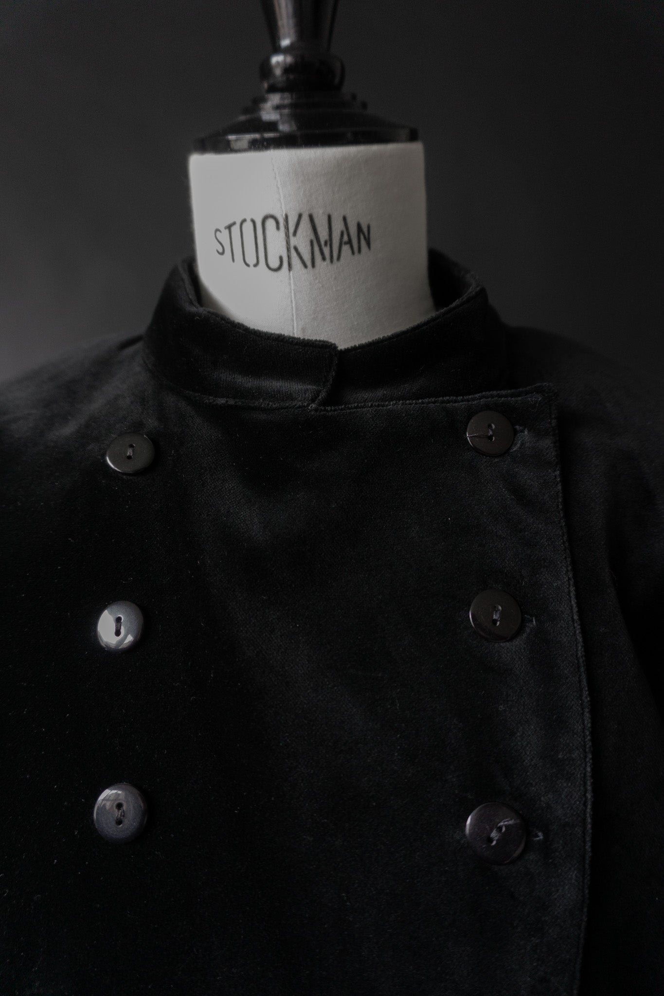 Vintage Blazer Schwarzer Samt Ann Demeulemeester Style