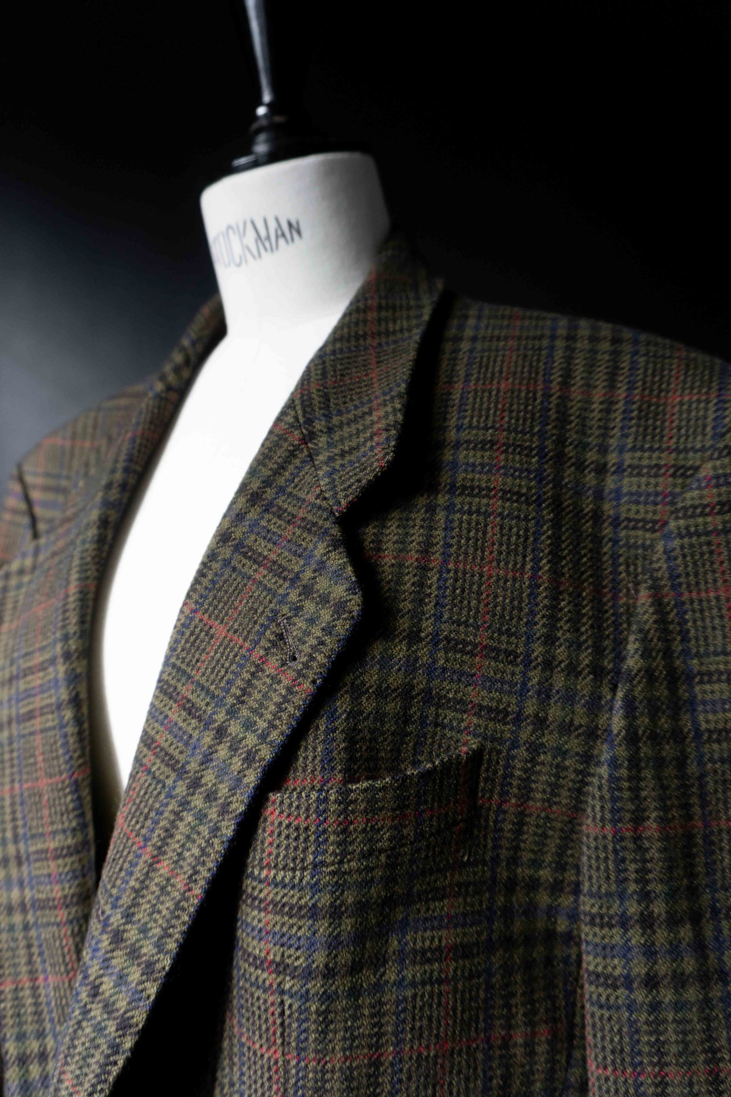 Yves Saint Laurent Vintage Blazer – Woll-Kaschmir Heritage Blazer im Glencheck Muster, S–M theplaincircle vintage