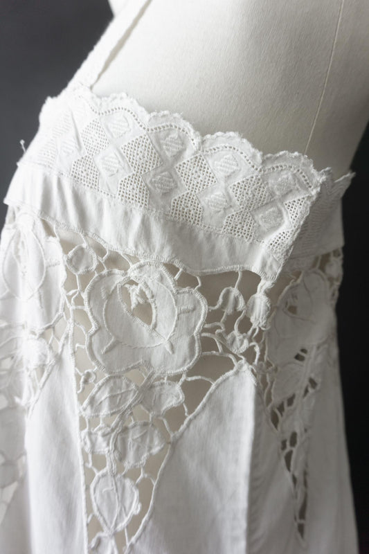 Summer Dress White Antique