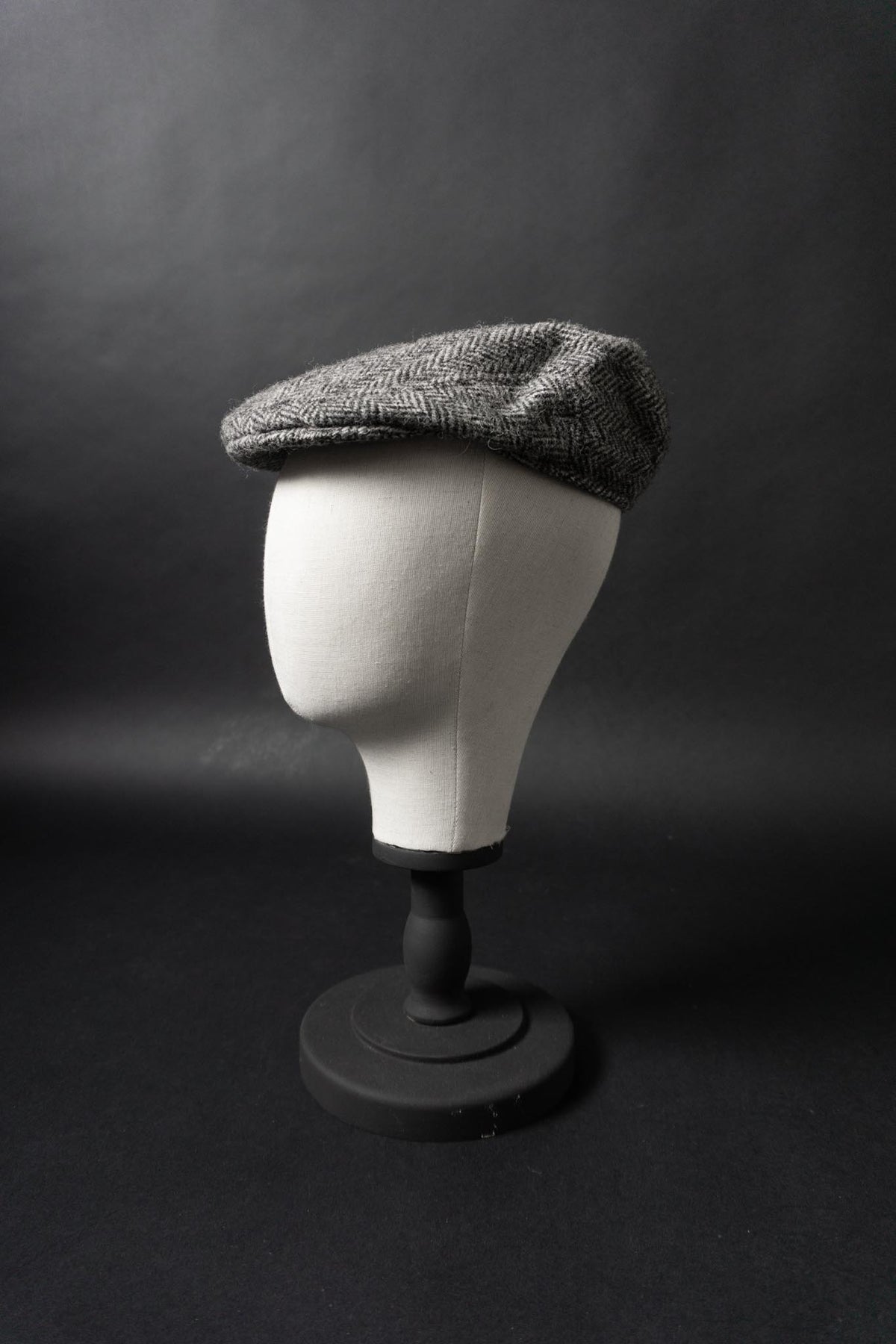 Vintage Lawrence & Foster Schiebermütze aus Yorkshire Tweed