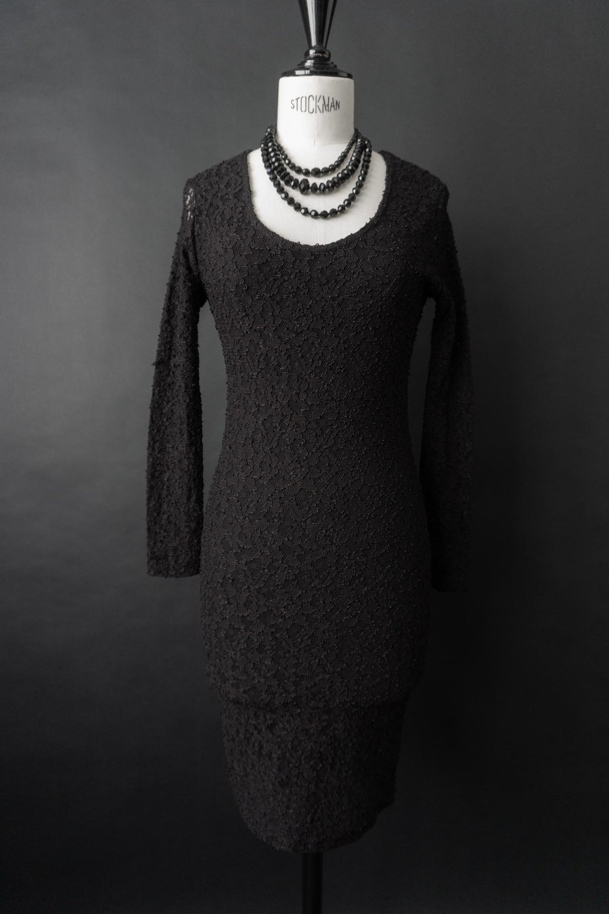 Vintage 90s Goth Minikleid, XS–S