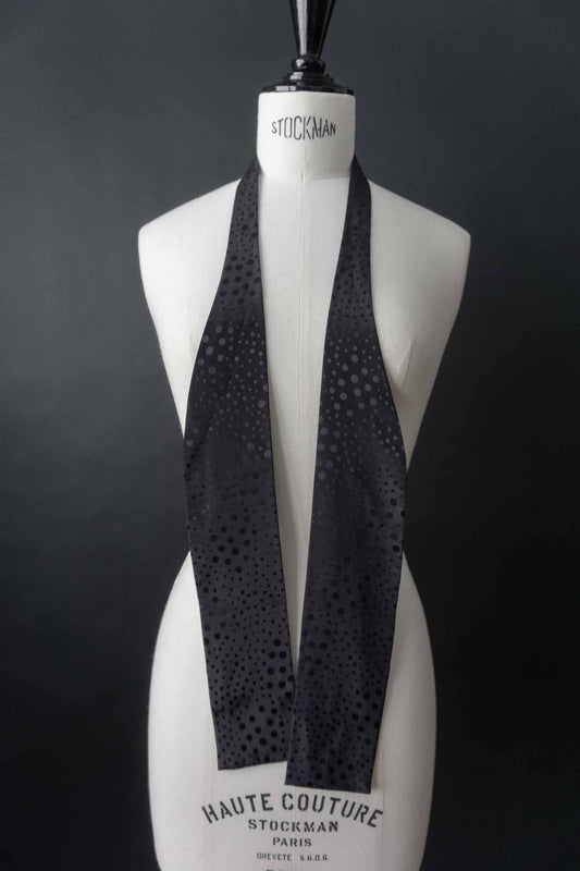 Vintage Schleifen-Krawatte Seide theplaincircle vintage