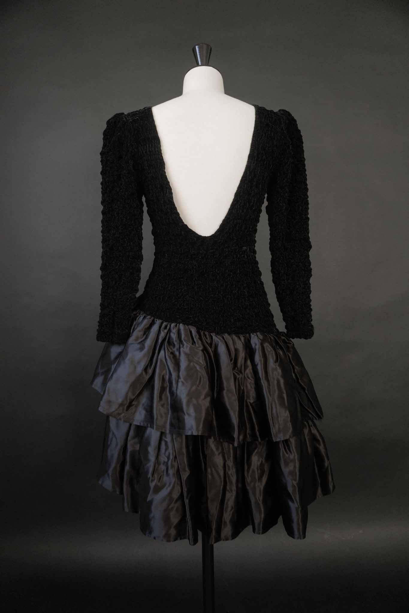 Vintage 80s Kleid, Goth, S–M theplaincircle vintage