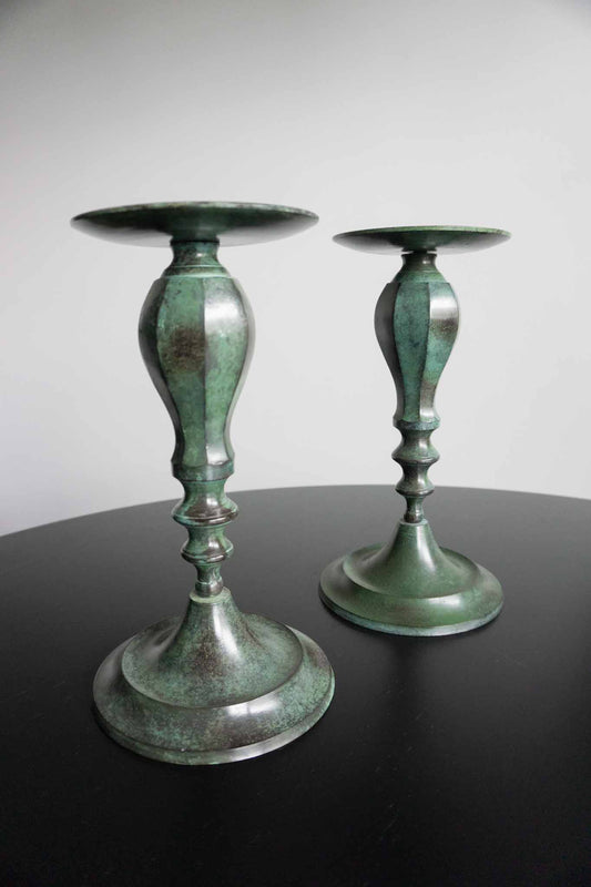 Vintage 2 Kerzenhalter theplaincircle vintage