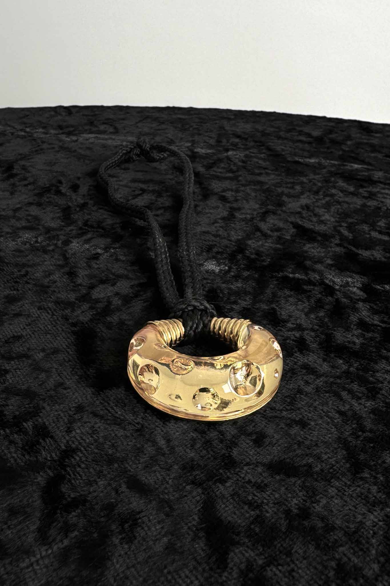 Vintage Dior Dolce Vita Kette 1995 – goldplattierter Anhänger mit Gravur