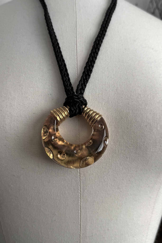 Vintage Dior Dolce Vita Kette 1995 – goldplattierter Anhänger mit Gravur