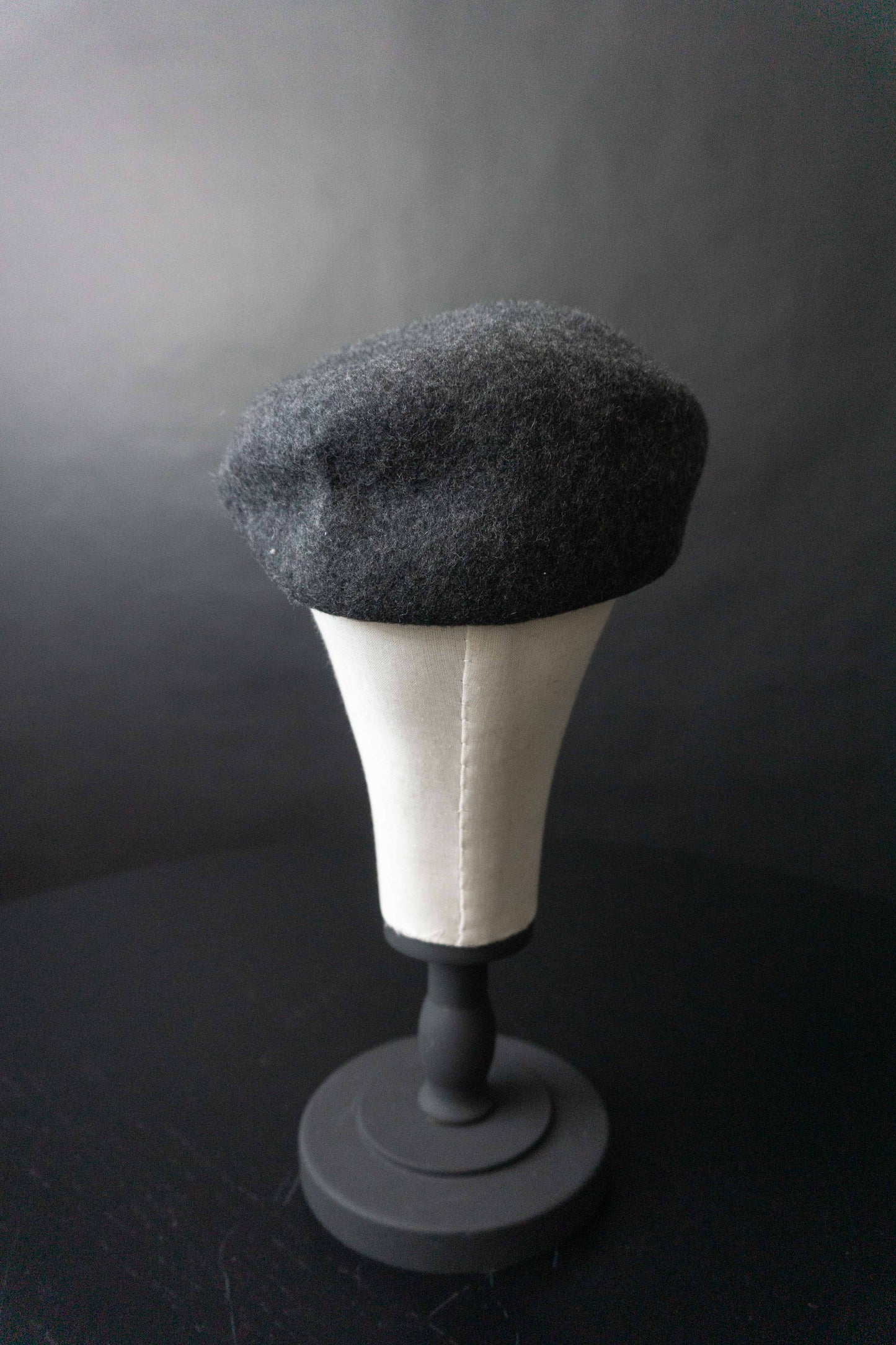 Vintage Schiebermütze, Grau, S