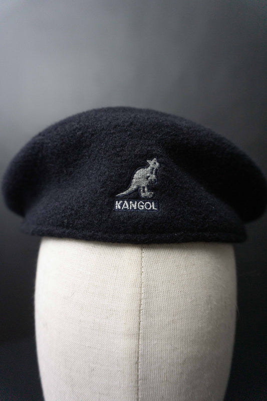 Vintage Kangool Schiebermütze, Navy theplaincircle vintage