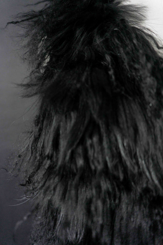 Vintage Y2K Shearling Fellweste, S–M theplaincircle vintage