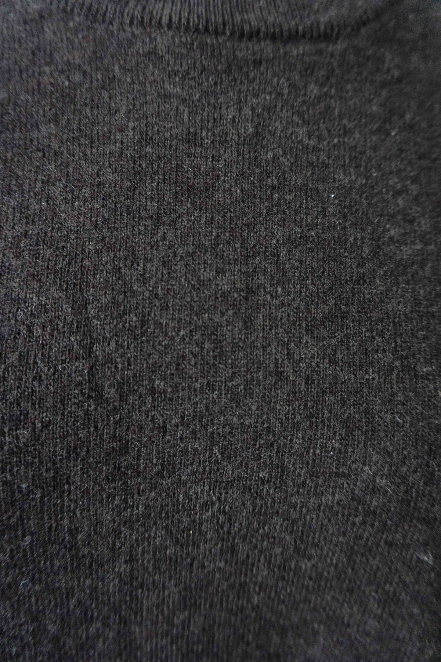 Vintage Pullover Lammwolle, Braun, S–L theplaincircle vintage