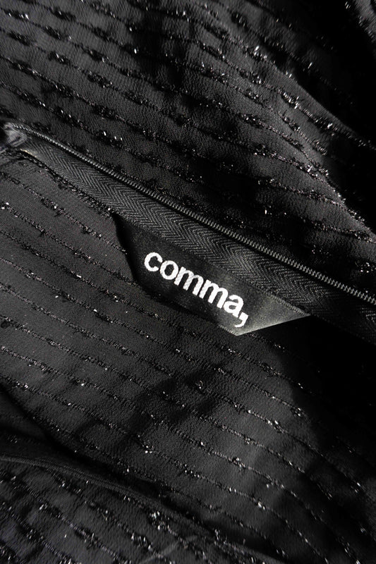 Vintage 80s Longbluse Lurex, S–M theplaincircle vintage