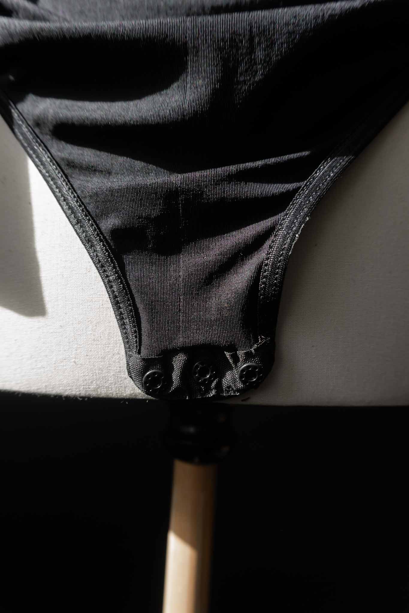 Schwarzer Vintage Body Palmers 80er Jahre