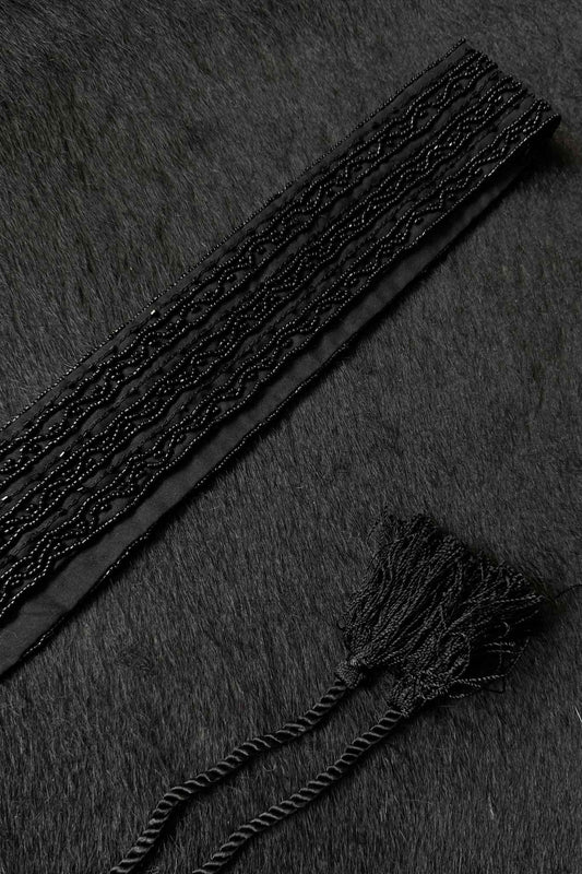 Vintage 90s Gürtel Perlen Wickelgürtel, S–M theplaincircle vintage