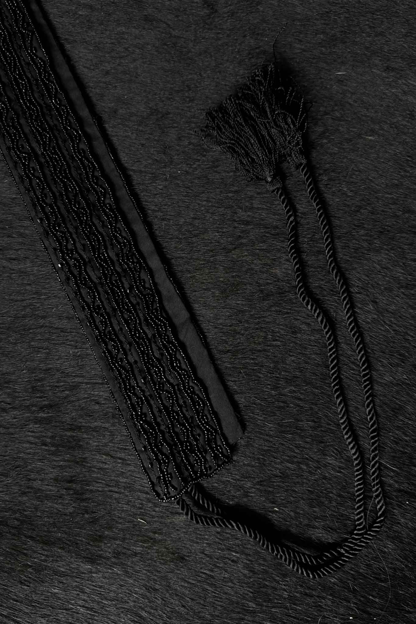 Vintage 90s Gürtel Perlen Wickelgürtel, S–M theplaincircle vintage